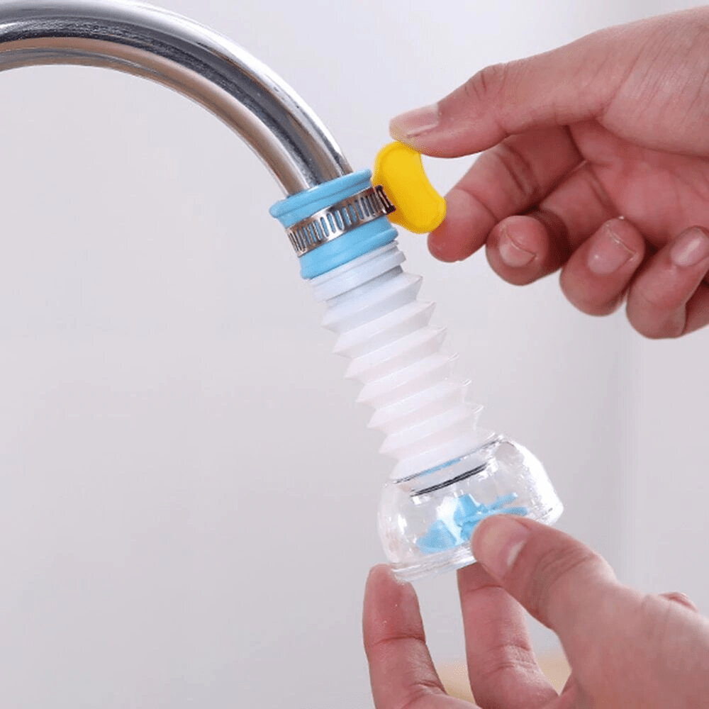 3-in-1 Faucet Filter, Window Cleaning Brush & Steel Wire Scrubber - Digital Traders