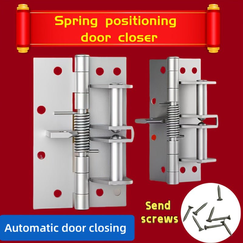 Automatic Door Closing Spring Hinge - Digital Traders