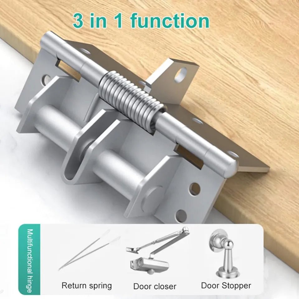 Automatic Door Closing Spring Hinge - Digital Traders