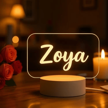 Customized Name 3D LED Lamp – Personalized Acrylic Photo & Name Night Light - Digital Traders
