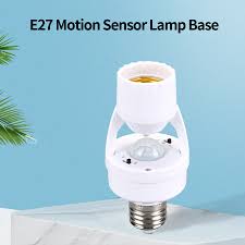 E27 PIR Motion Sensor Light Bulb Socket Adapter - Digital Traders