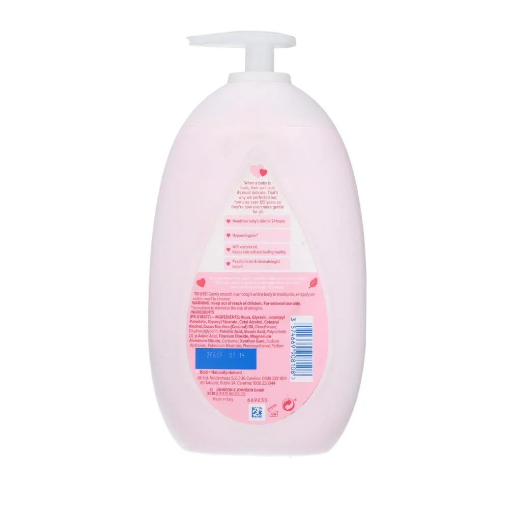 Johnson's Baby Lotion with Aloe & Vitamin B5 500ml