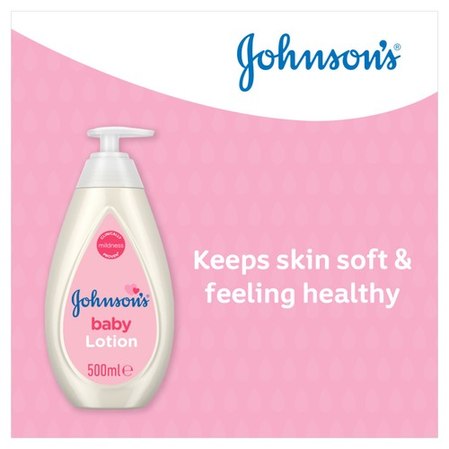 Johnson's Baby Lotion with Aloe & Vitamin B5 500ml