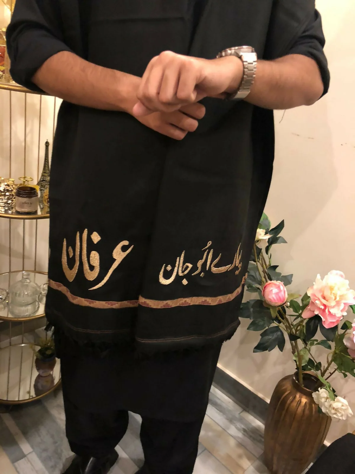 Customized Name Shawl | Personalized Shawl Pakistan