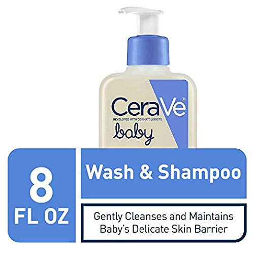 CeraVe Baby Wash & Shampoo 473ml | Tear-Free Gentle Baby Cleanser