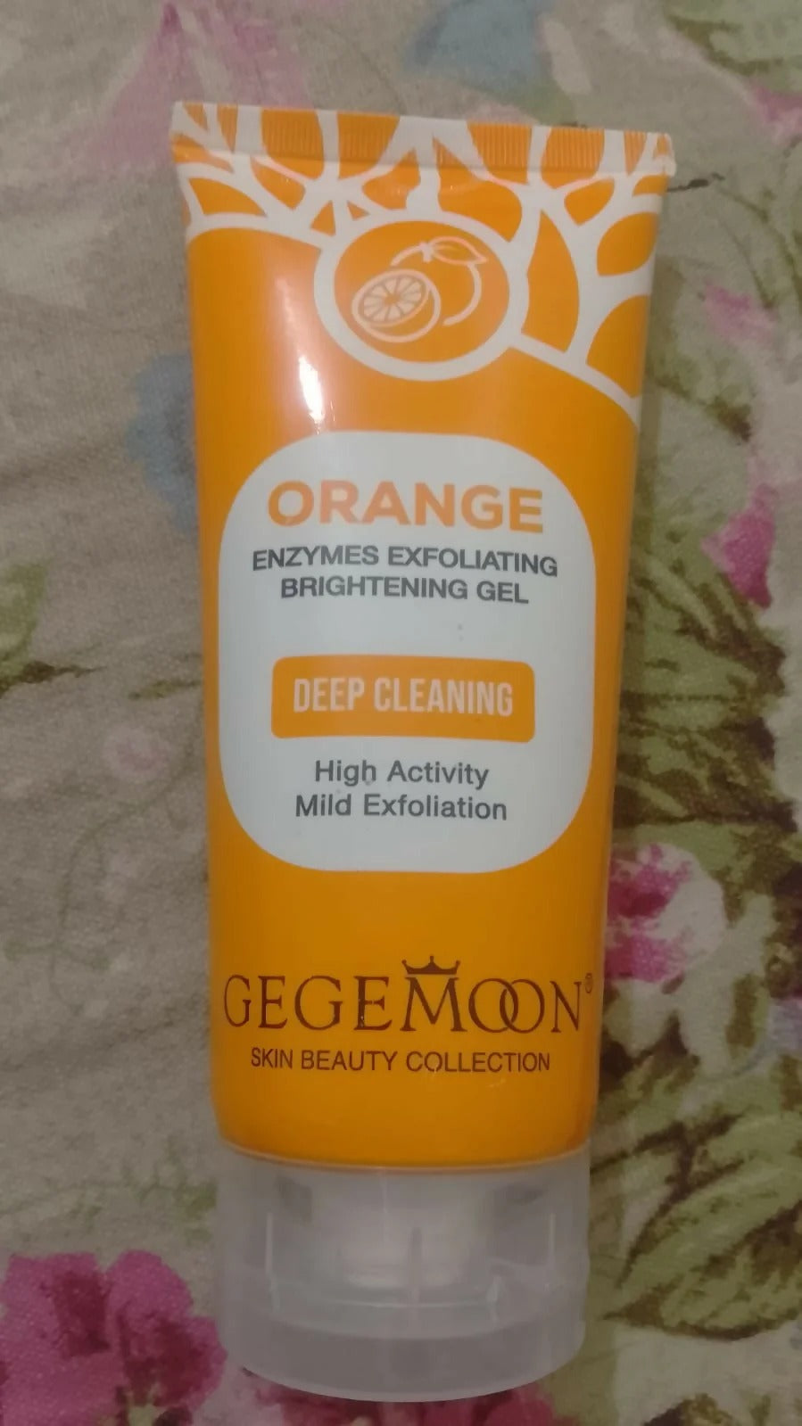 Premium 3-in-1 Skincare Combo -🍊 Orange Enzyme Exfoliating Gel 🌸 LadyLove Zafrani Cream 500g ✨ Glame Hair Removal Spray 140ml