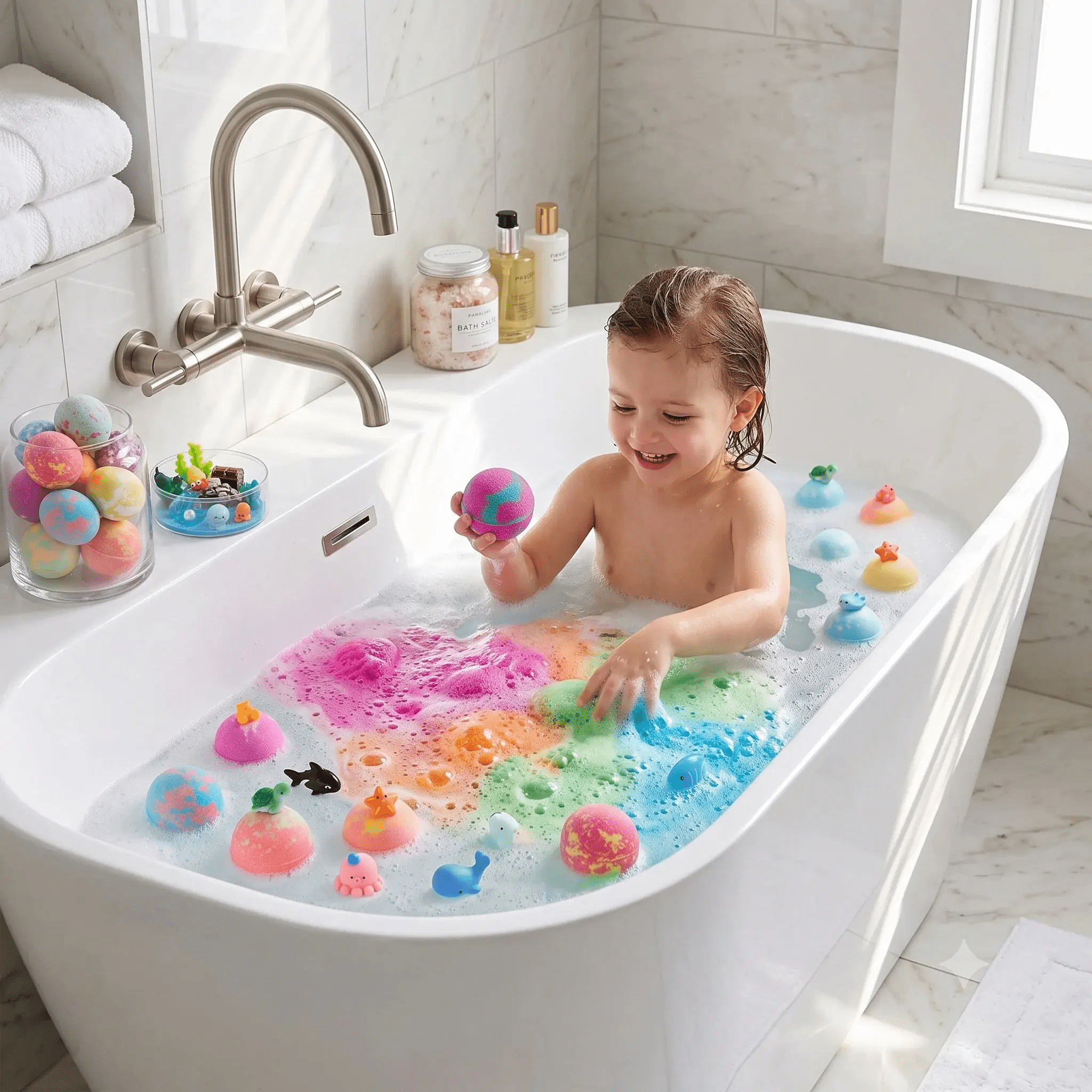 Kids Bath Bomb with Surprise Toy Inside - Digital Traders