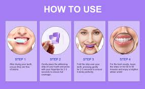 Purple Teeth Whitening Strips - Digital Traders